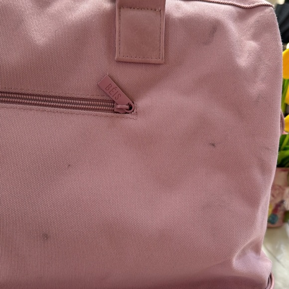 BEIS Weekender bag in Atlas Pink - Travel Bag - Picture 4 of 15
